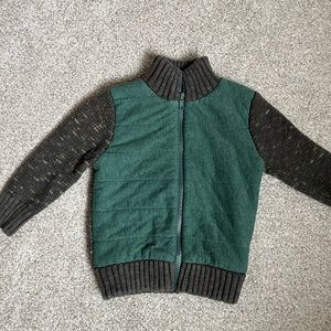 boys zip up sweater